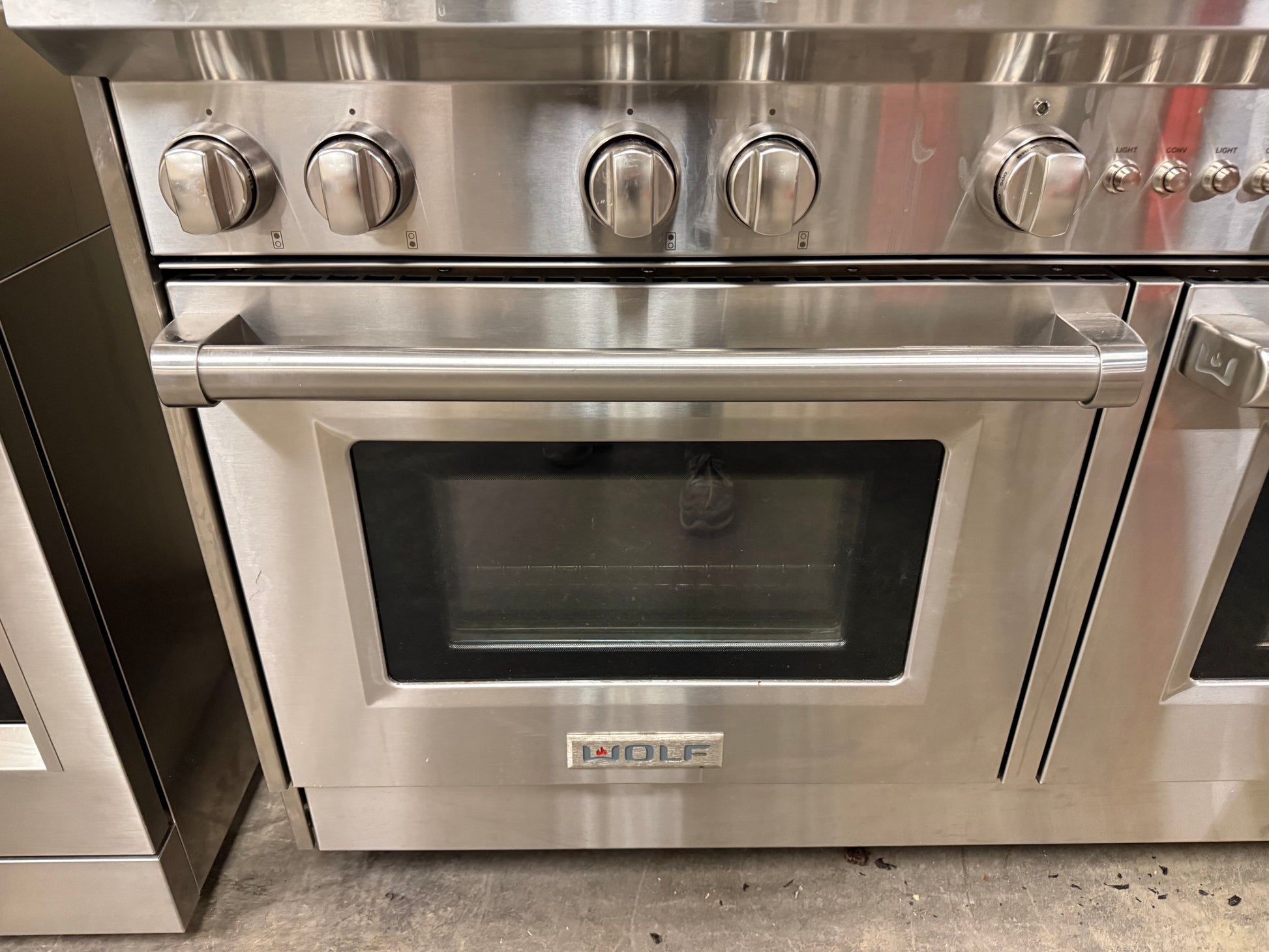Wolf GR606CG 60" Stainless Steel Gas (LP) Range with Griddle & Grill