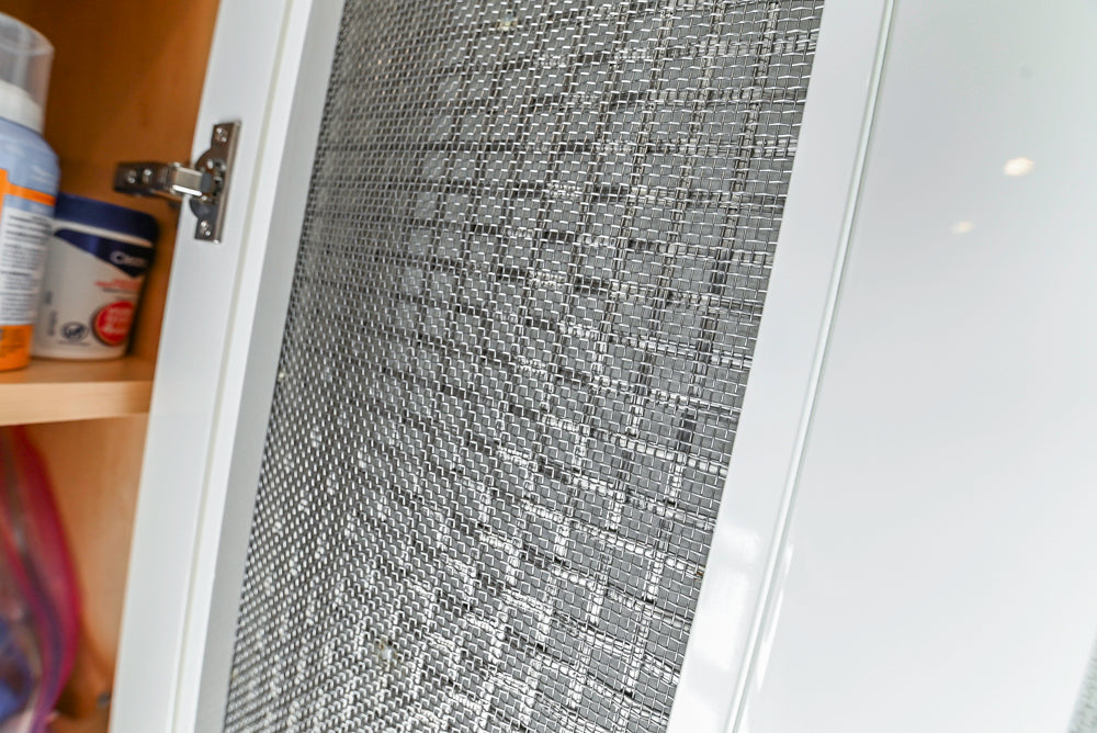 Custom Transitional White Kitchen with Natural Wood Toned Island, Quartz and Granite Countertops, 60" Wolf Range and Appliances