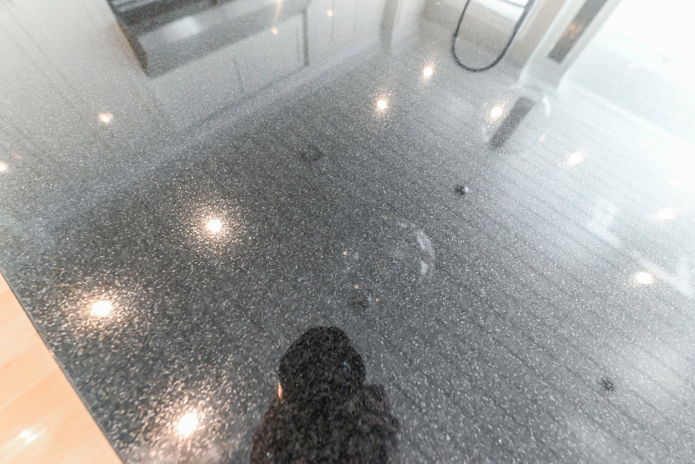 Custom Transitional White Kitchen with Natural Wood Toned Island, Quartz and Granite Countertops, 60" Wolf Range and Appliances