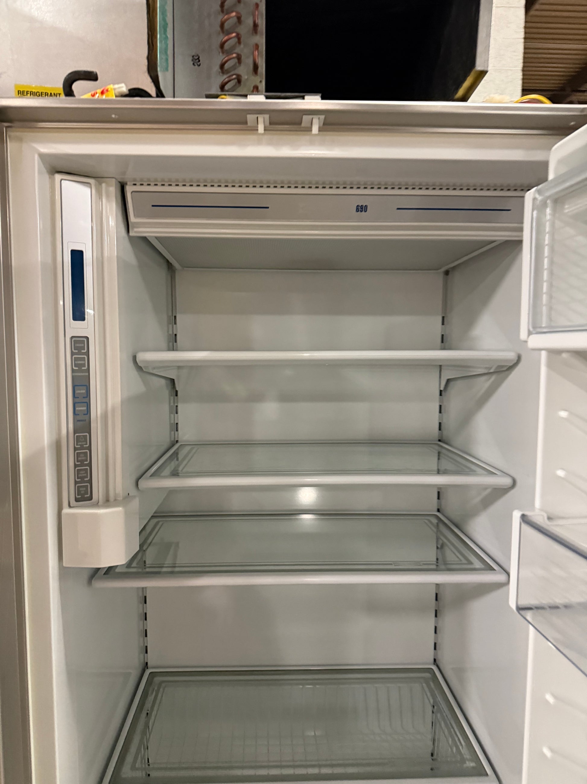 Sub-Zero 690/F 48" Panel Ready Side by Side Refrigerator