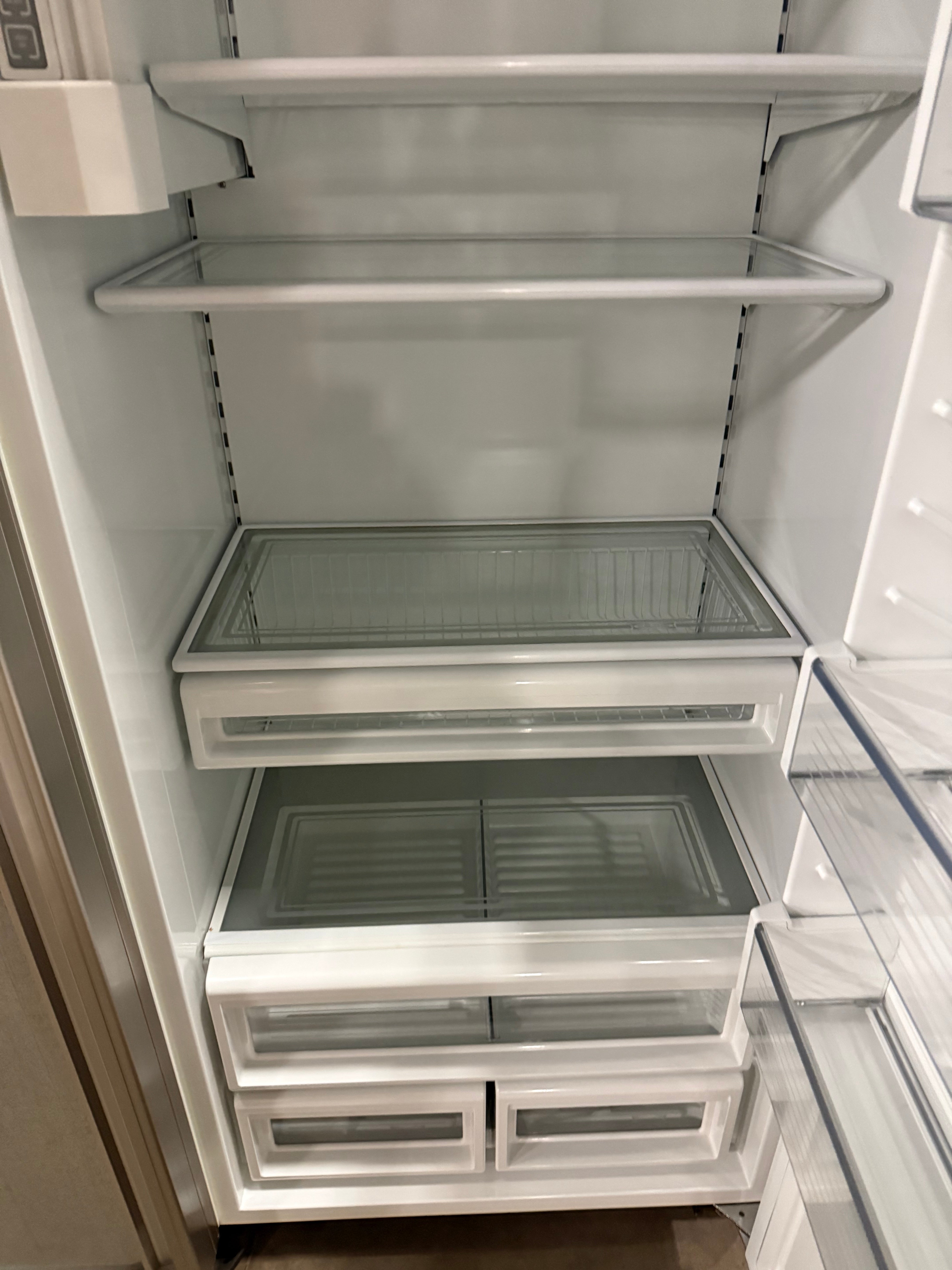 Sub-Zero 690/F 48" Panel Ready Side by Side Refrigerator