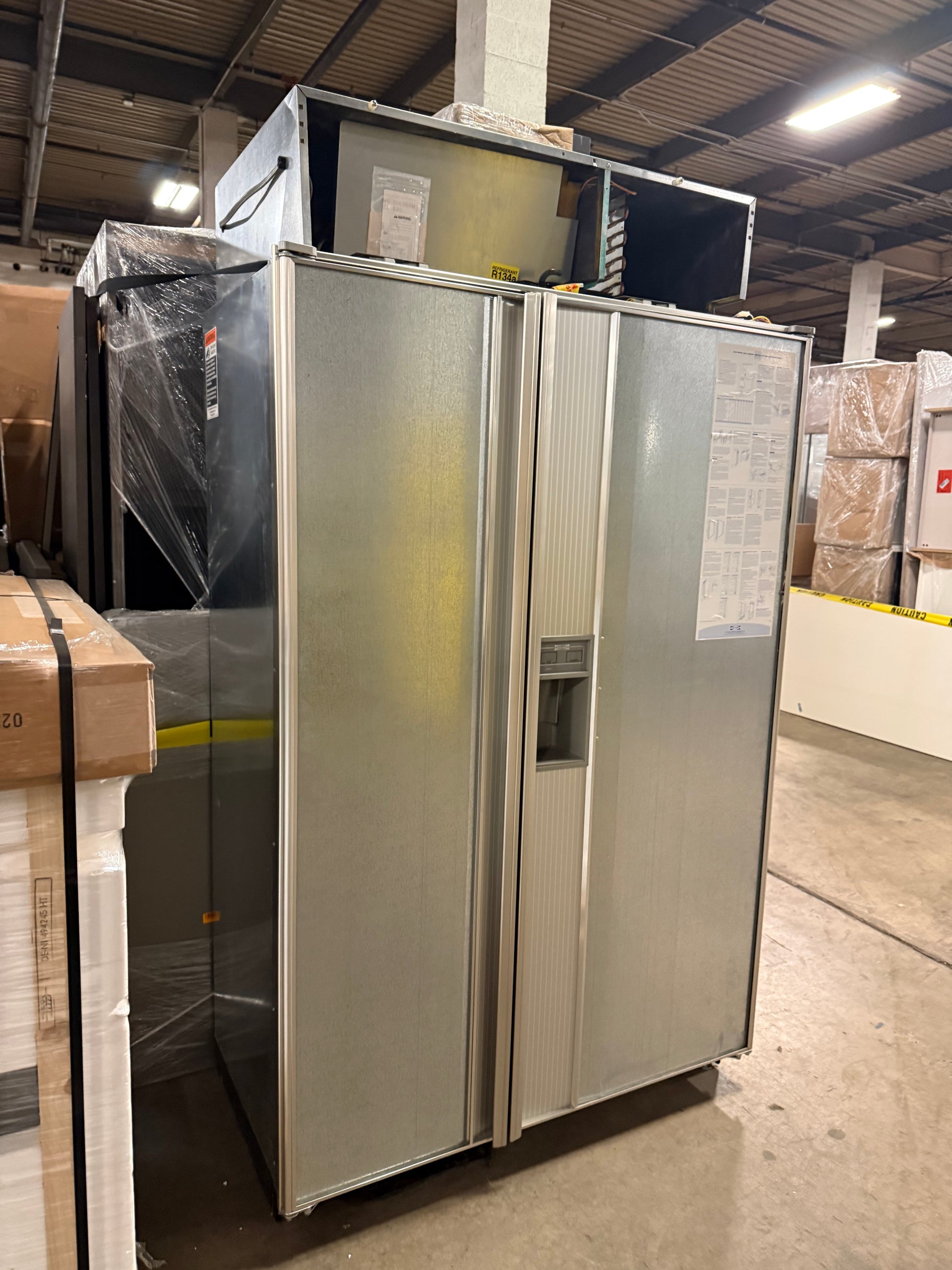 Sub-Zero 690/F 48" Panel Ready Side by Side Refrigerator