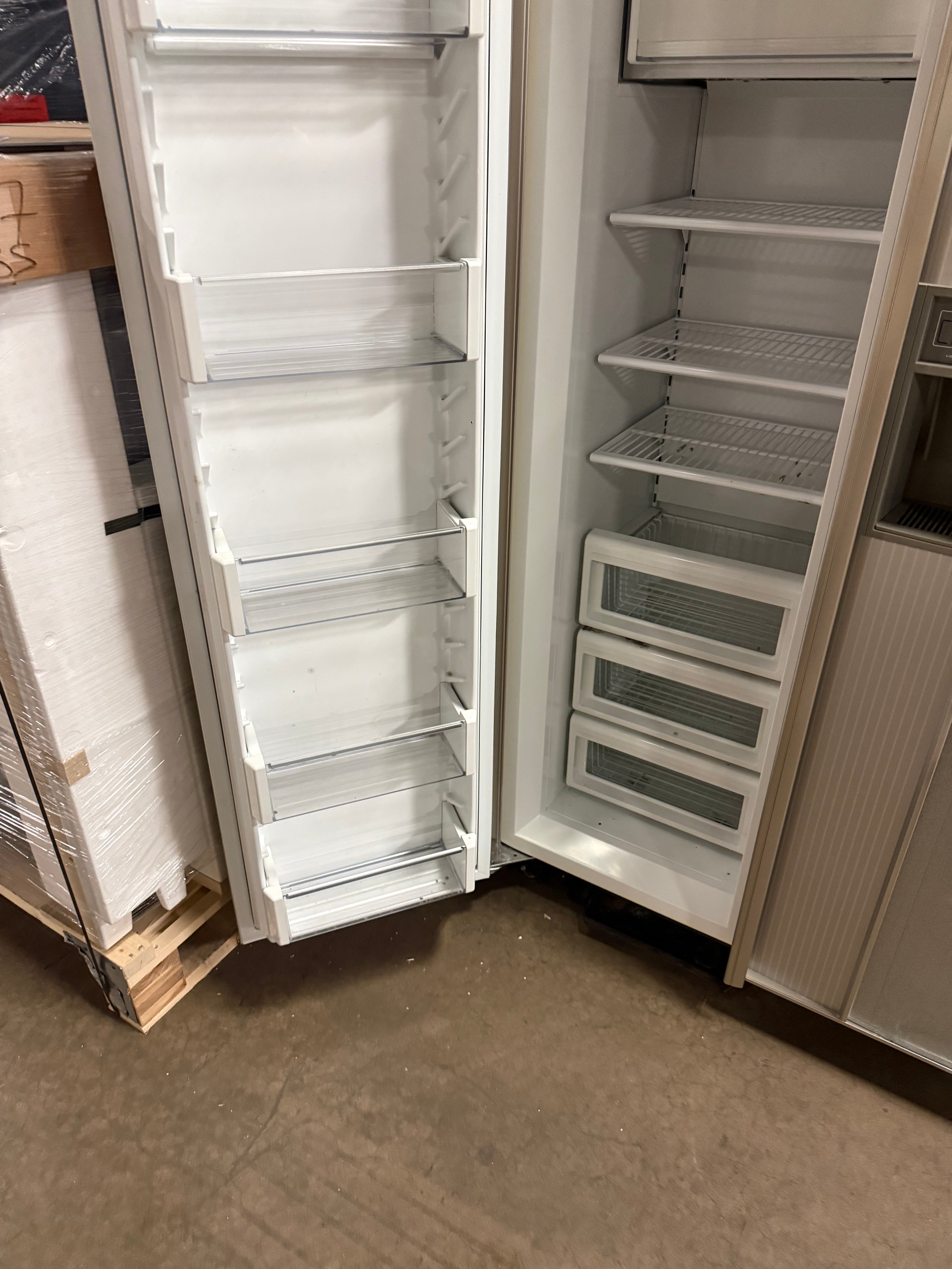 Sub-Zero 690/F 48" Panel Ready Side by Side Refrigerator