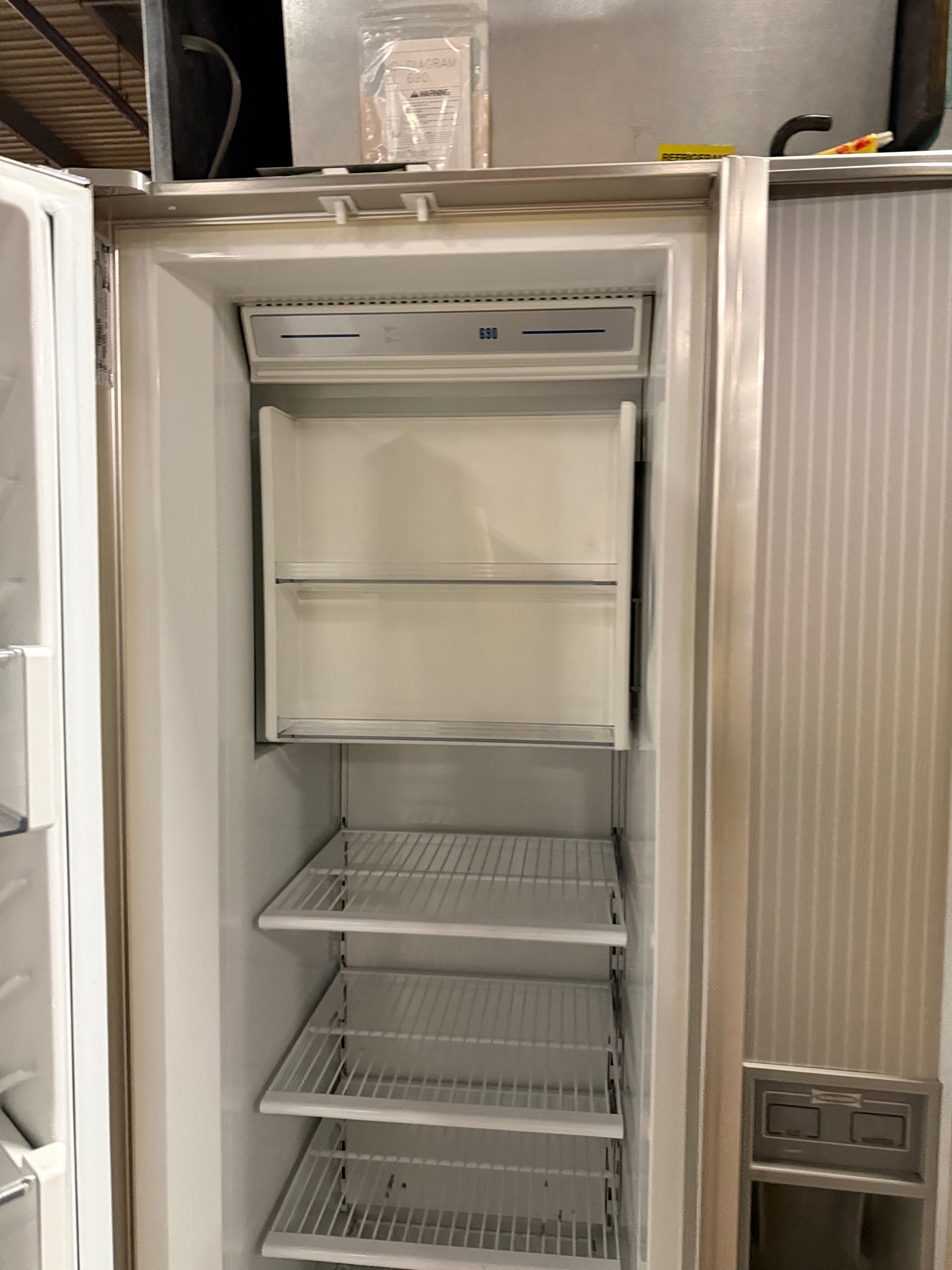 Sub-Zero 690/F 48" Panel Ready Side by Side Refrigerator