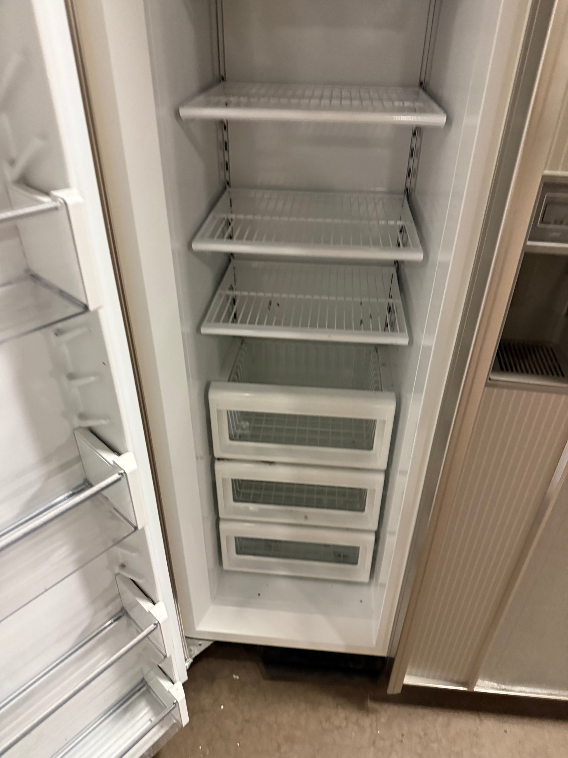 Sub-Zero 690/F 48" Panel Ready Side by Side Refrigerator