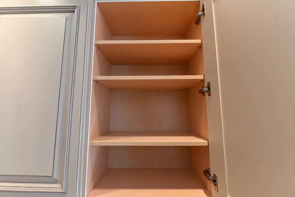 Seimatic Traditional Light Beige Kitchen with Island, Granite Countertops and Appliances