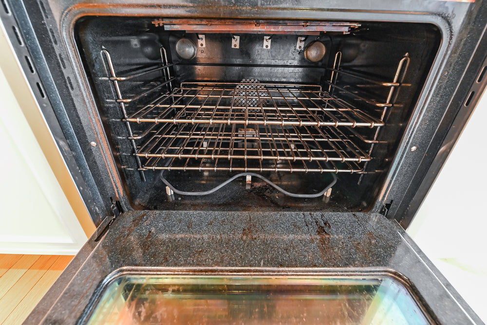 Omega Traditional White Kitchen with Island, Butcher Block Counters and Appliances