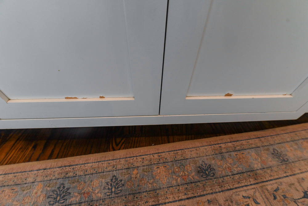 "The Belmont" Transitional White Kitchen with Island, Marble Countertop and Sub-Zero & Wolf Appliances