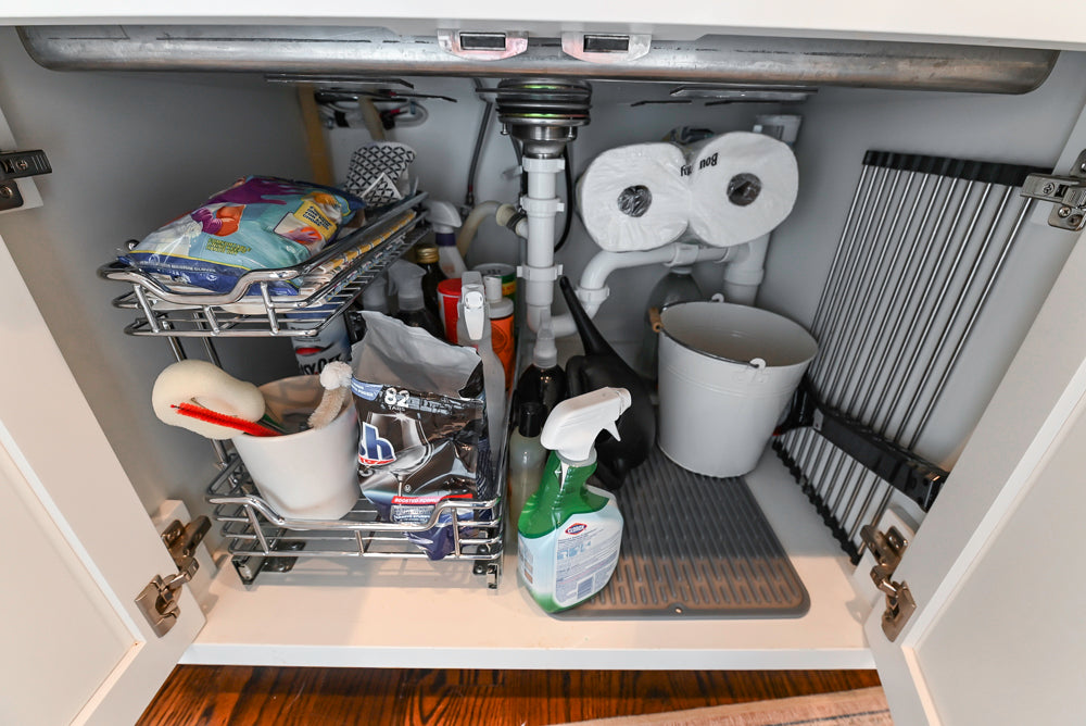"The Belmont" Transitional White Kitchen with Island, Marble Countertop and Sub-Zero & Wolf Appliances