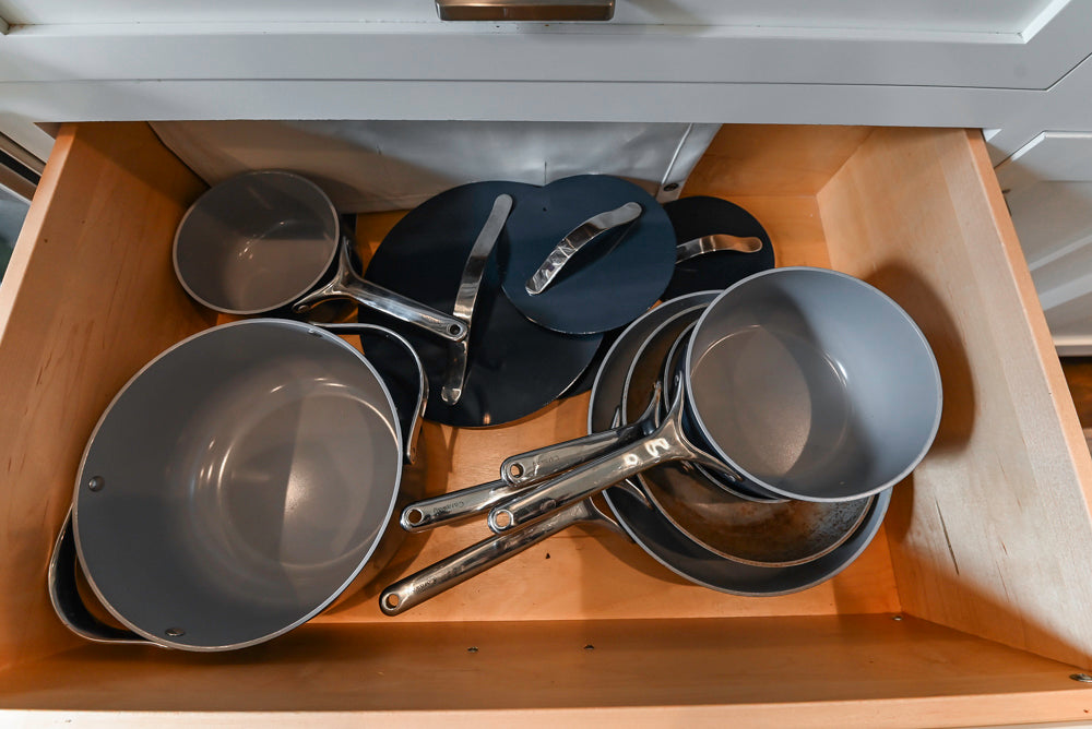 "The Belmont" Transitional White Kitchen with Island, Marble Countertop and Sub-Zero & Wolf Appliances