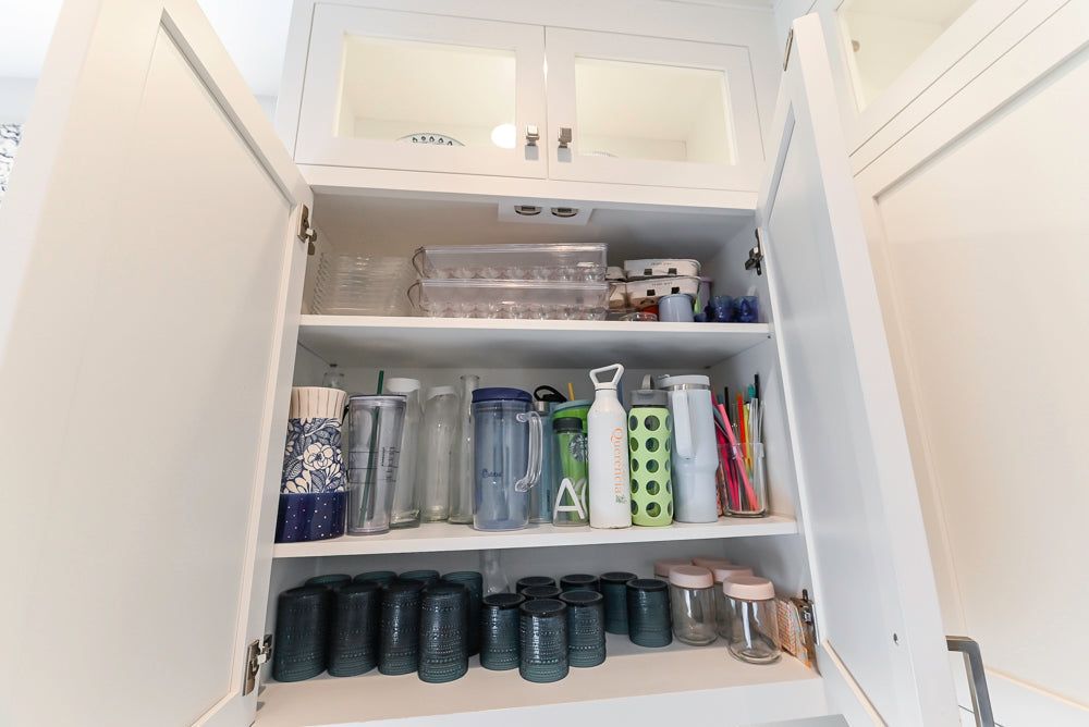 "The Belmont" Transitional White Kitchen with Island, Marble Countertop and Sub-Zero & Wolf Appliances