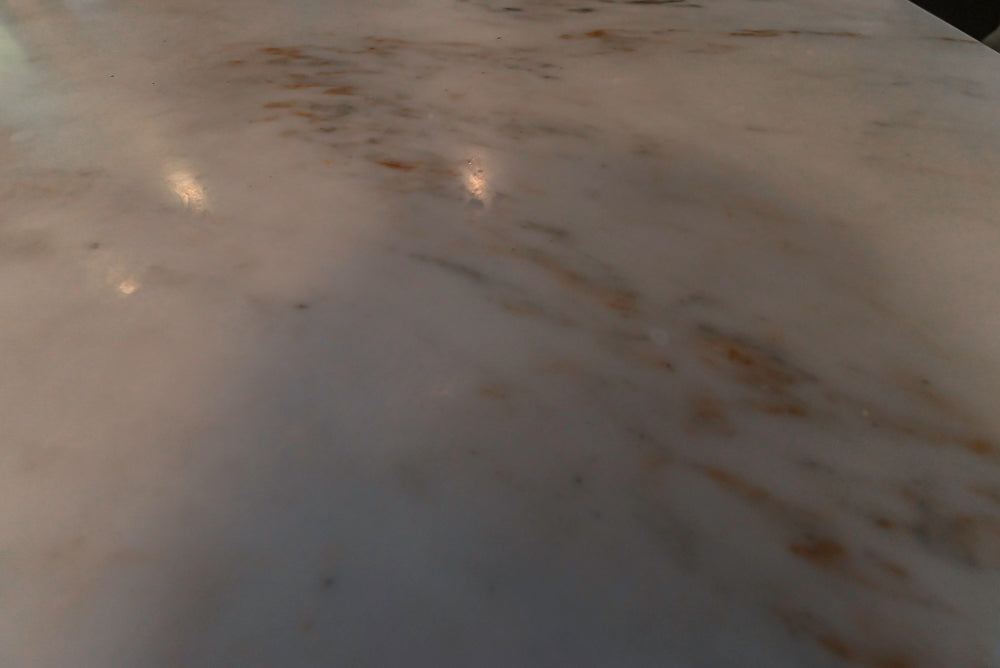 Custom Traditional Dark Wooden Kitchen with Marble Countertops and Wolf Appliances