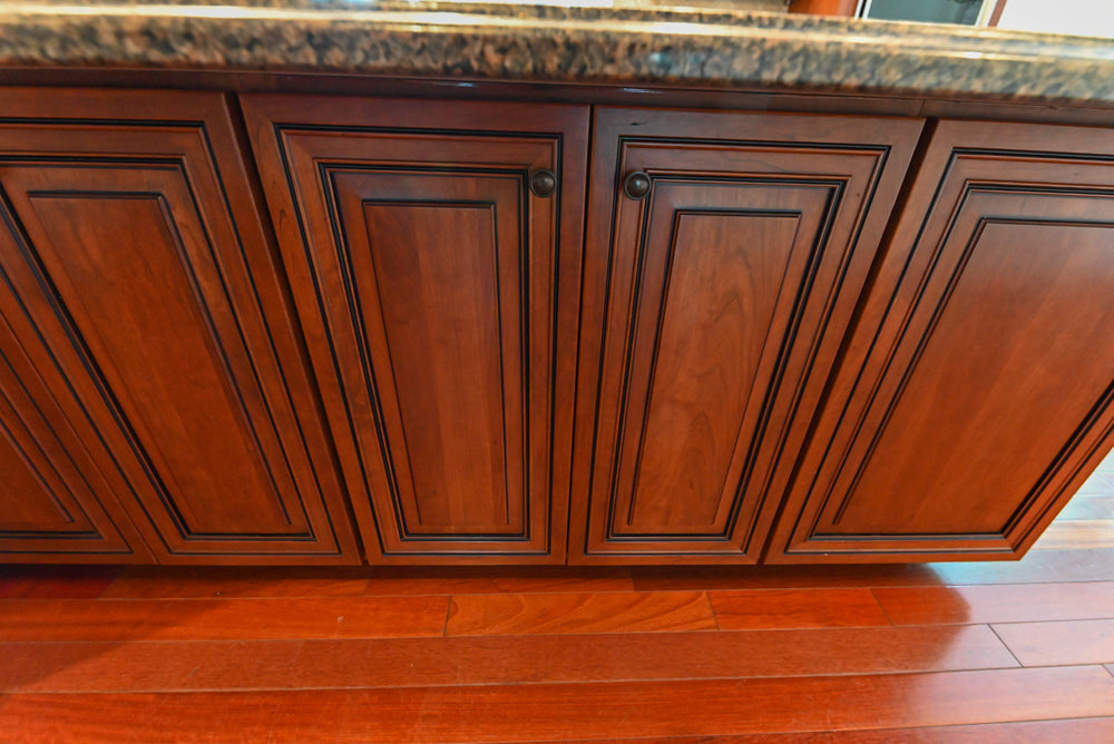 Pennville Traditional Wooden Kitchen with Granite Countertops and Thermador Appliances