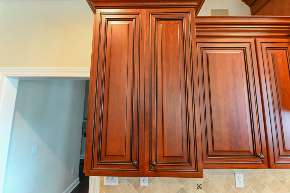 Pennville Traditional Wooden Kitchen with Granite Countertops and Thermador Appliances