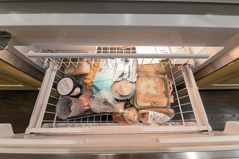 Custom Traditional "Clive-esque" Kitchen with Marble Countertops, Wood Top Island and Appliances