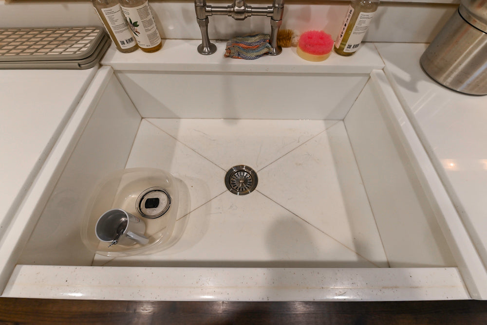 Custom Traditional "Clive-esque" Kitchen with Marble Countertops, Wood Top Island and Appliances