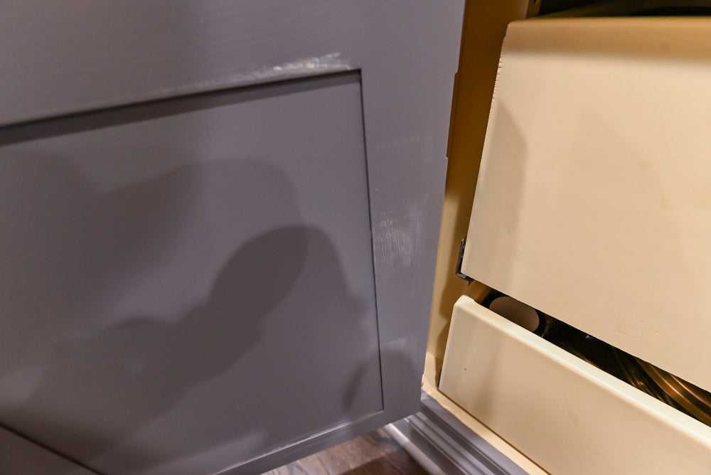 Custom Traditional "Clive-esque" Kitchen with Marble Countertops, Wood Top Island and Appliances