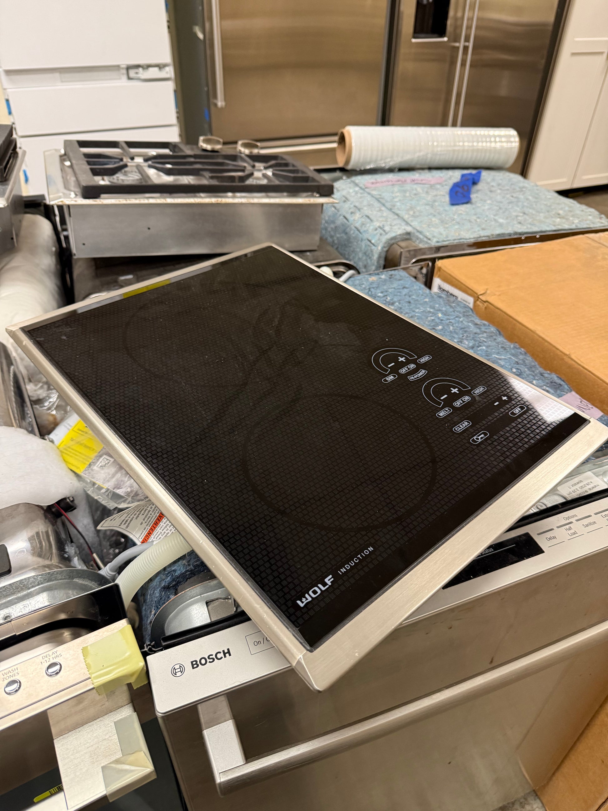 Wolf CT15I/S 15" Black Induction Cooktop