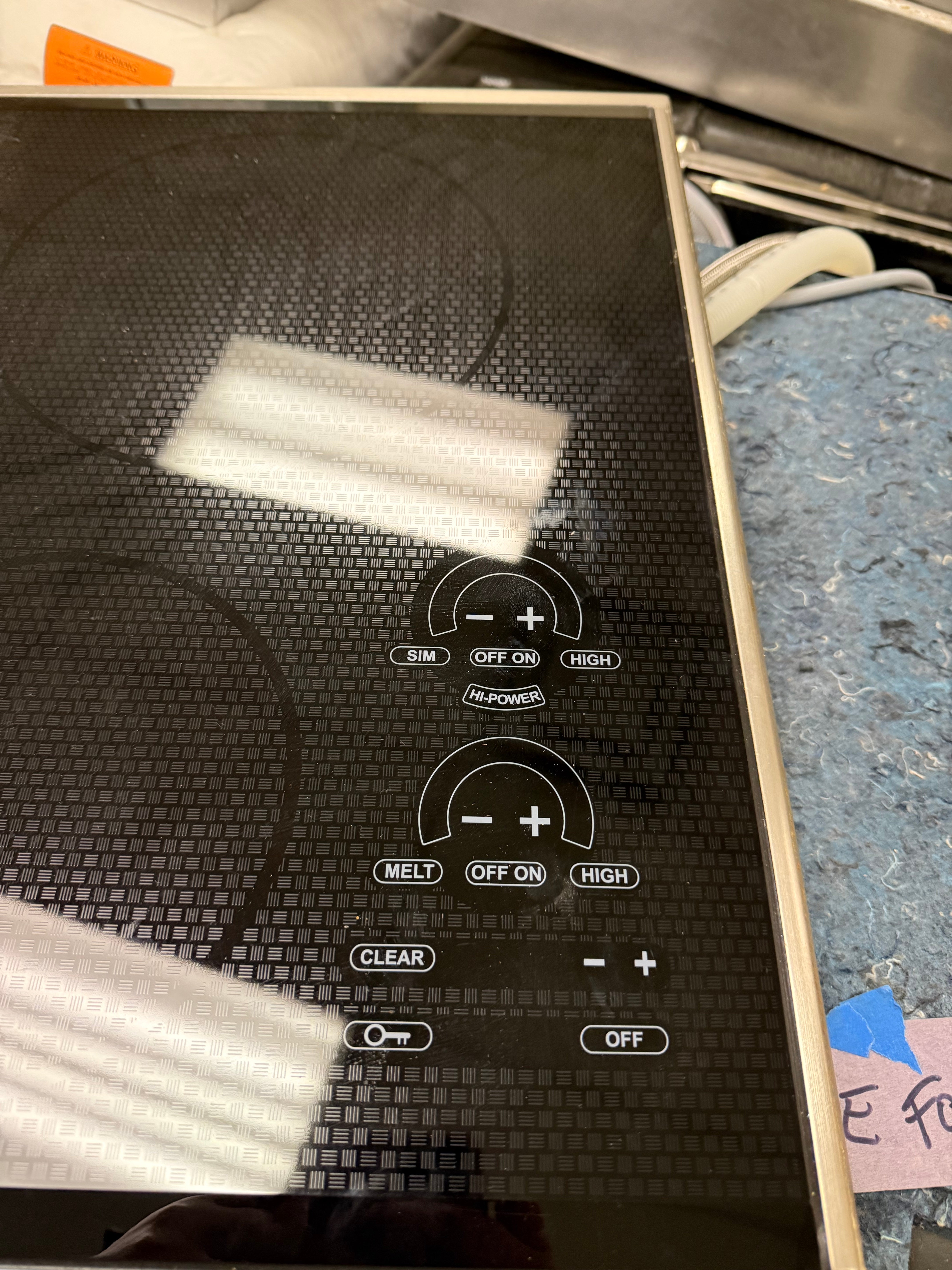 Wolf CT15I/S 15" Black Induction Cooktop