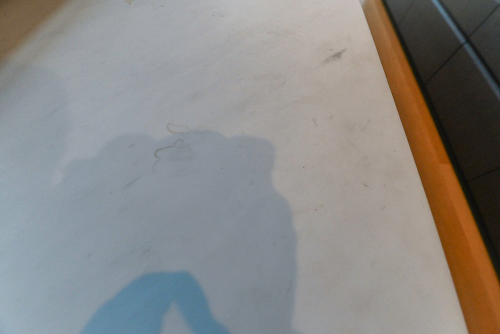 Custom Modern Wood Veneer Kitchen with White Marble Countertops and Wolf & Miele Appliances