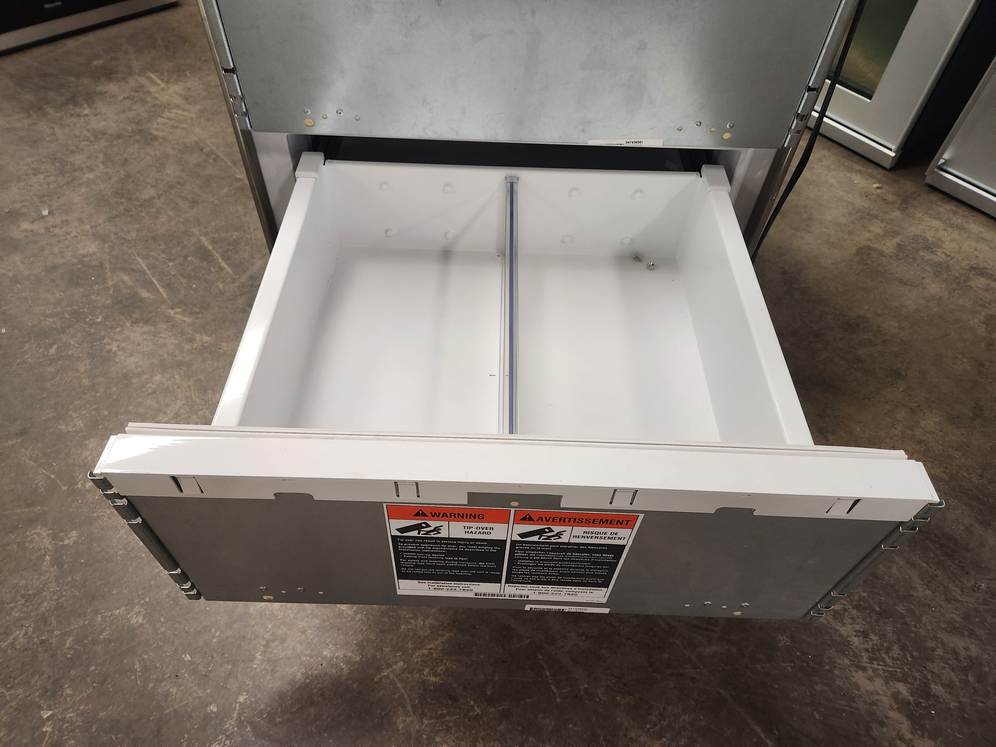 Sub-Zero ID-27R 27" Panel Ready Undercounter Refrigerator Drawers