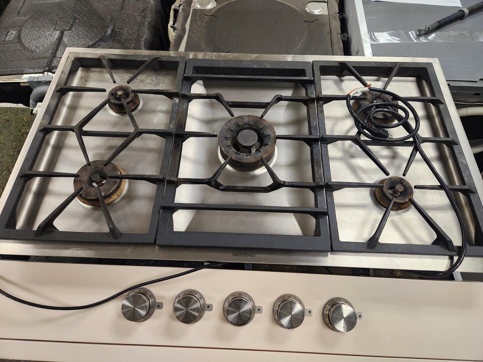 Gaggenau 400 Series VG491211CA 36" Stainless Steel Gas Cooktop