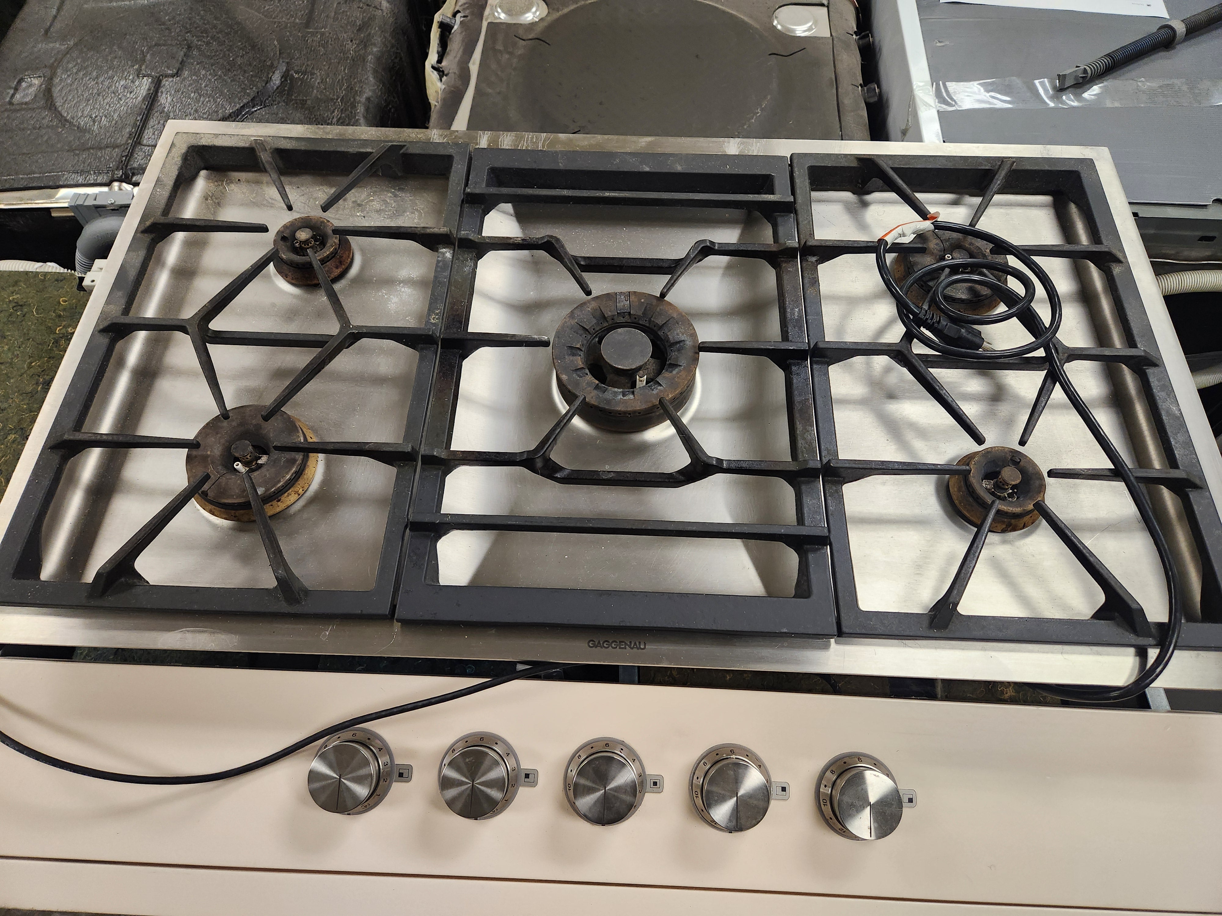 Gaggenau 400 Series VG491211CA 36" Stainless Steel Gas Cooktop