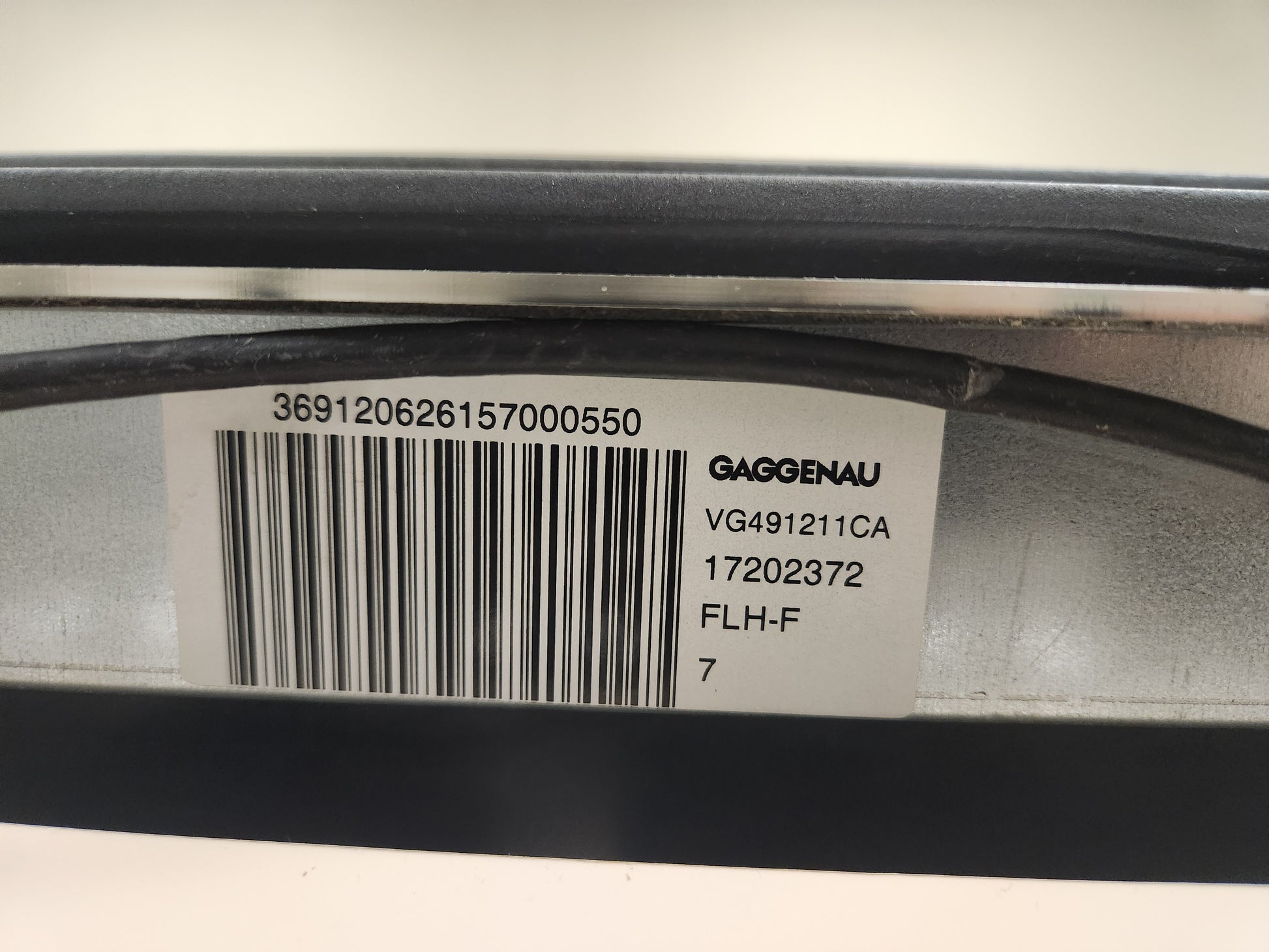 Gaggenau 400 Series VG491211CA 36" Stainless Steel Gas Cooktop