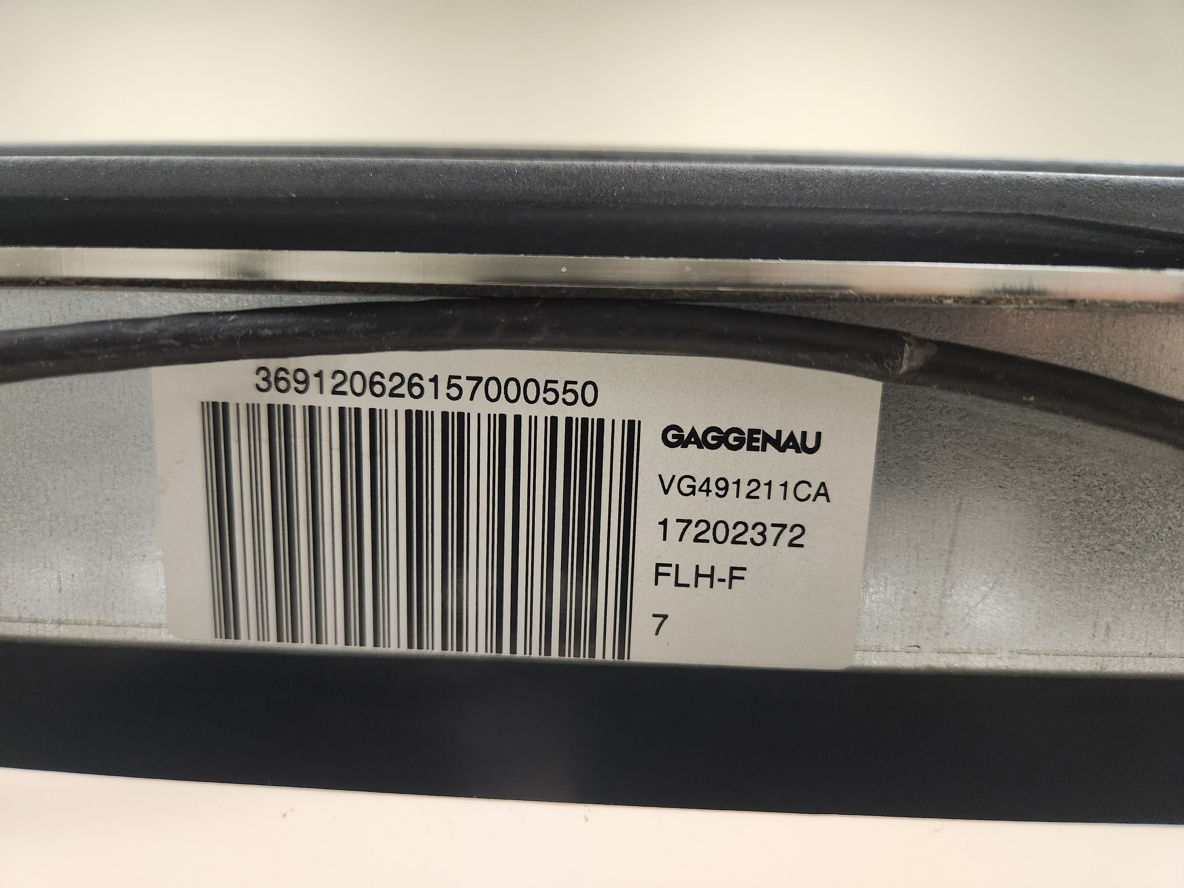 Gaggenau 400 Series VG491211CA 36" Stainless Steel Gas Cooktop