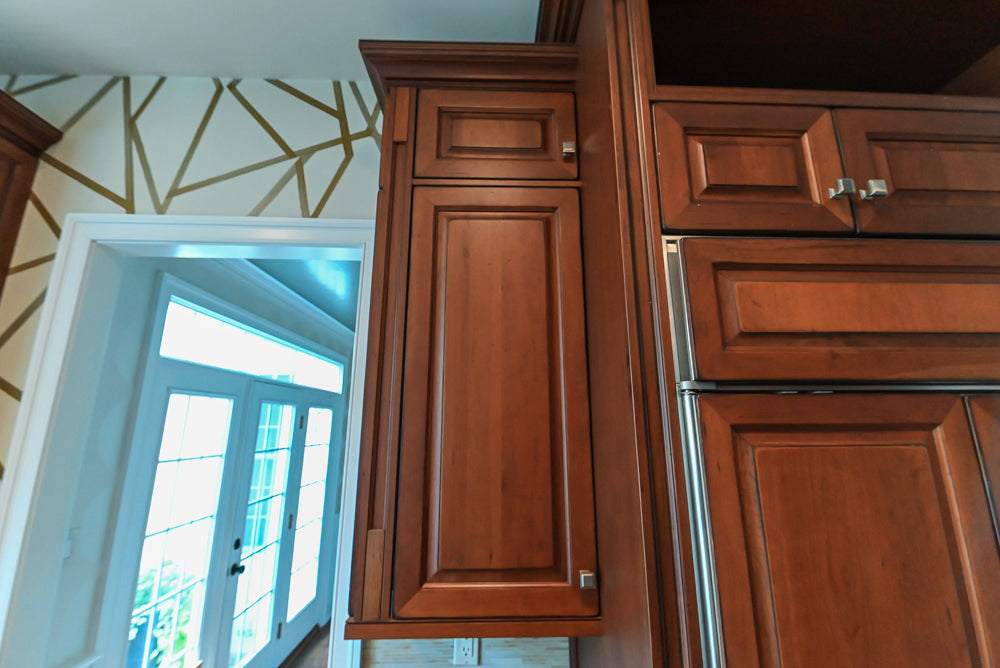 Century Traditional Cherry Kitchen with Granite Countertops and Sub-Zero and Wolf Appliances