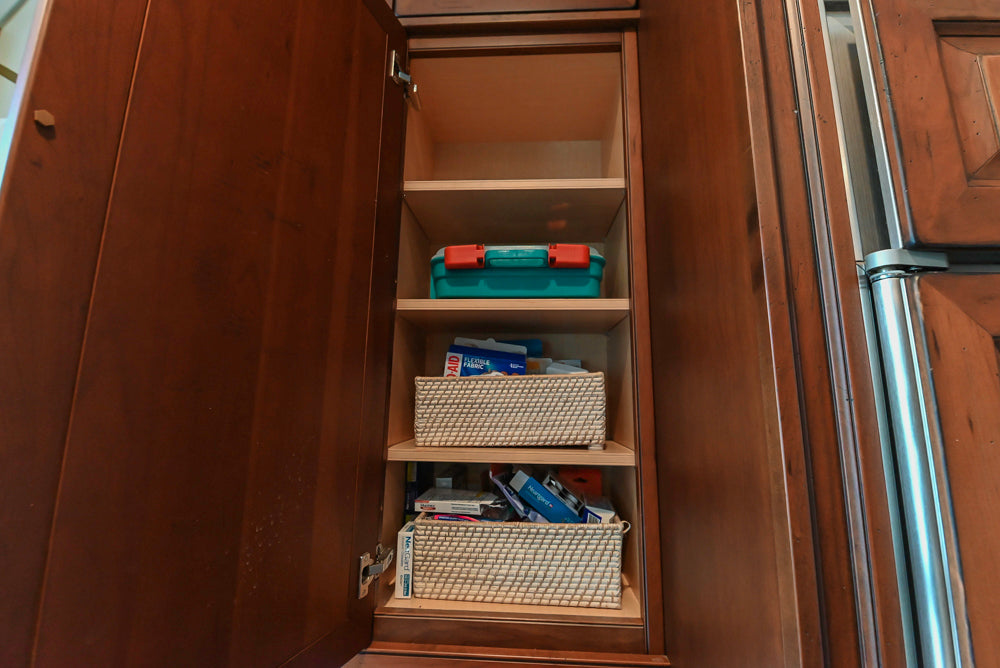 Century Traditional Cherry Kitchen with Granite Countertops and Sub-Zero and Wolf Appliances