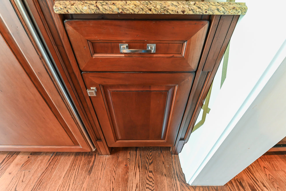Century Traditional Cherry Kitchen with Granite Countertops and Sub-Zero and Wolf Appliances