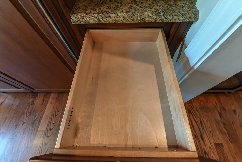 Century Traditional Cherry Kitchen with Granite Countertops and Sub-Zero and Wolf Appliances