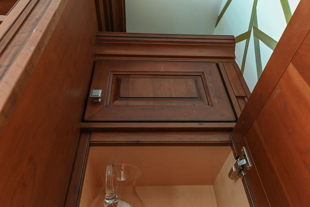 Century Traditional Cherry Kitchen with Granite Countertops and Sub-Zero and Wolf Appliances