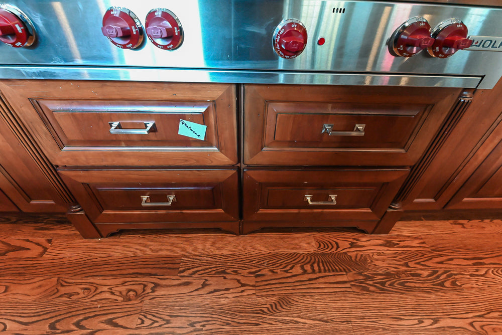 Century Traditional Cherry Kitchen with Granite Countertops and Sub-Zero and Wolf Appliances