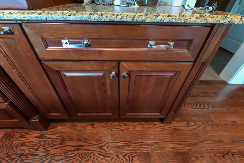Century Traditional Cherry Kitchen with Granite Countertops and Sub-Zero and Wolf Appliances