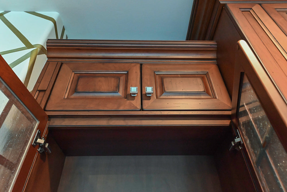 Century Traditional Cherry Kitchen with Granite Countertops and Sub-Zero and Wolf Appliances