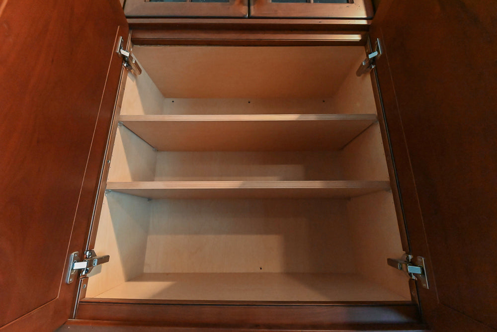 Century Traditional Cherry Kitchen with Granite Countertops and Sub-Zero and Wolf Appliances