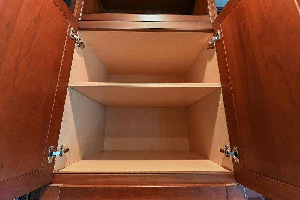 Century Traditional Cherry Kitchen with Granite Countertops and Sub-Zero and Wolf Appliances