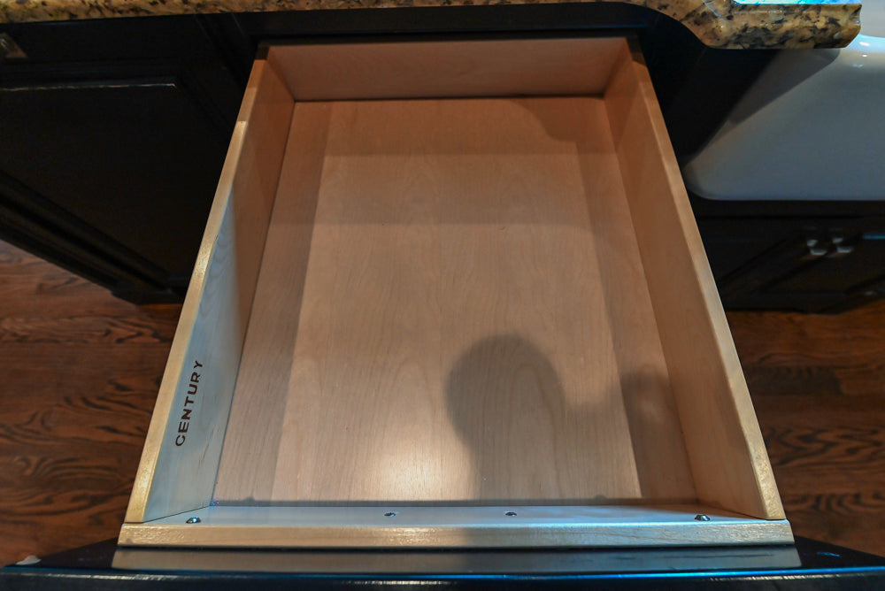 Century Traditional Cherry Kitchen with Granite Countertops and Sub-Zero and Wolf Appliances