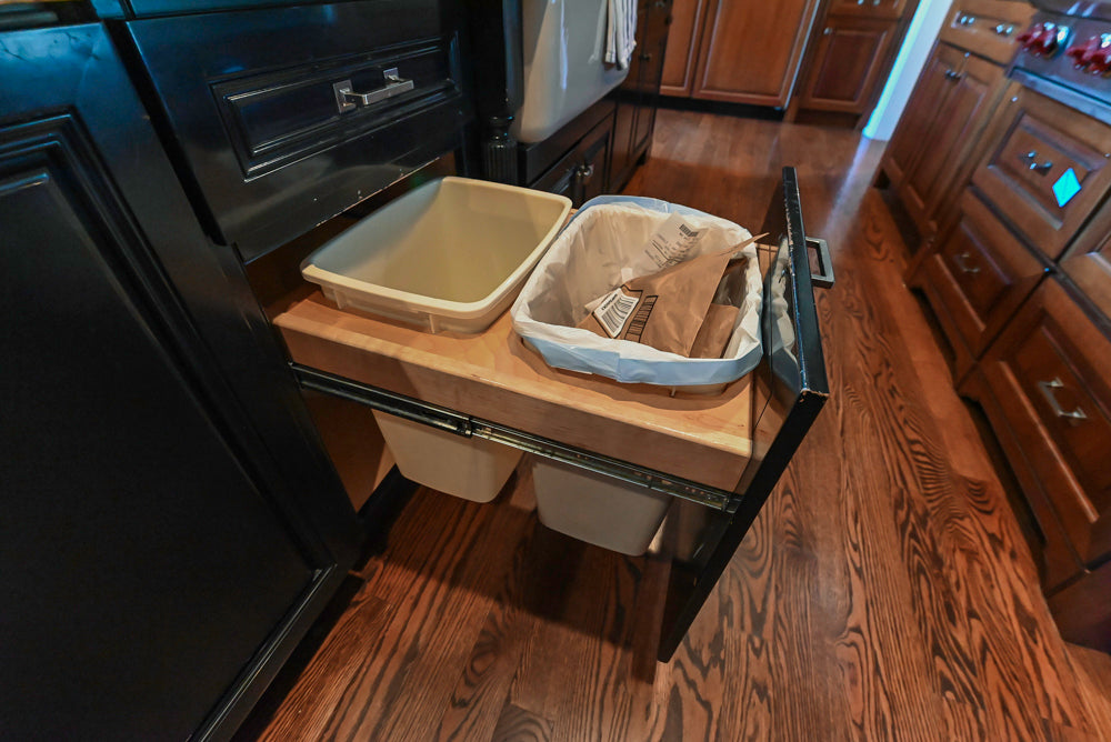 Century Traditional Cherry Kitchen with Granite Countertops and Sub-Zero and Wolf Appliances