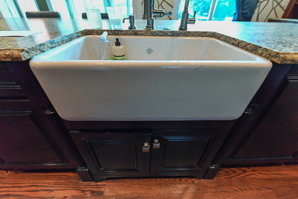 Century Traditional Cherry Kitchen with Granite Countertops and Sub-Zero and Wolf Appliances