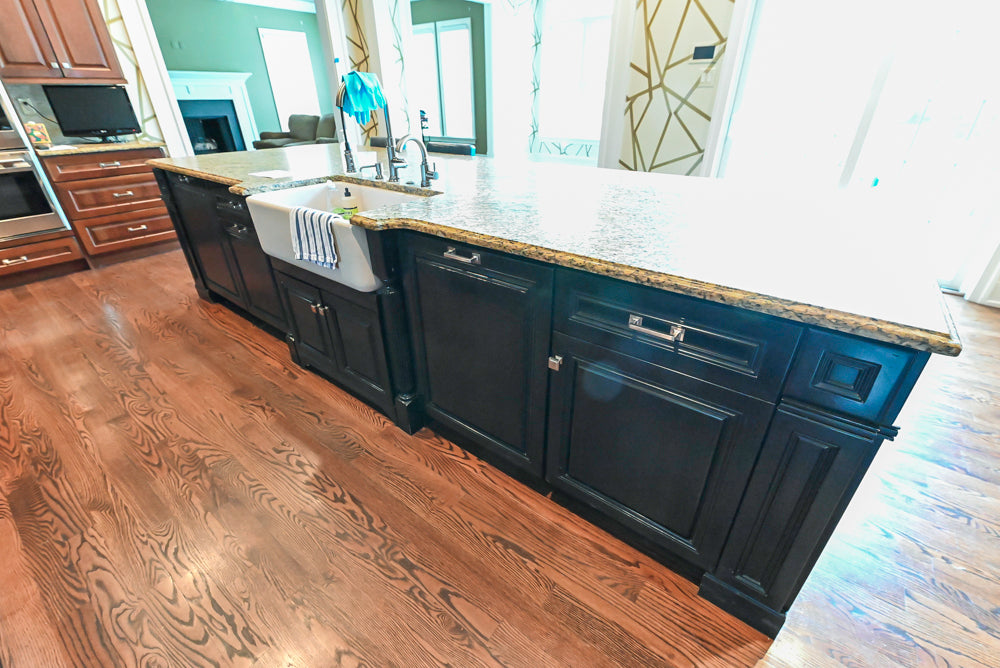 Century Traditional Cherry Kitchen with Granite Countertops and Sub-Zero and Wolf Appliances