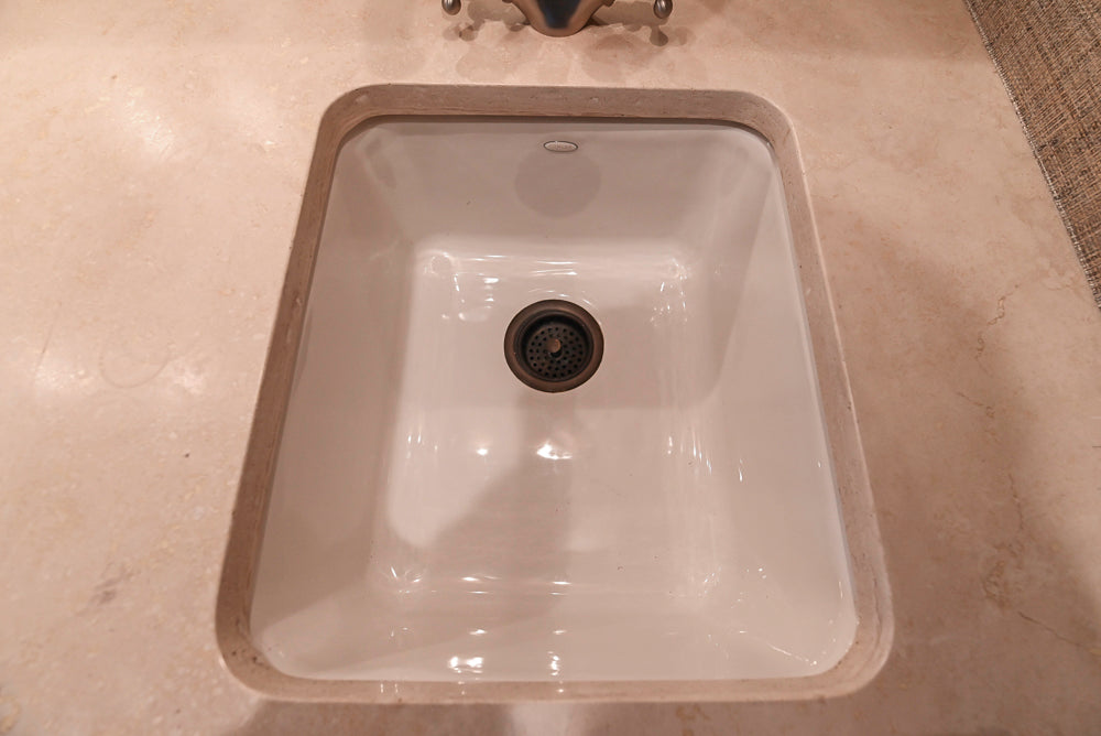 Century Traditional Black Wooden Wet Bar with Stone Countertops with Sub-Zero Wine Cooler