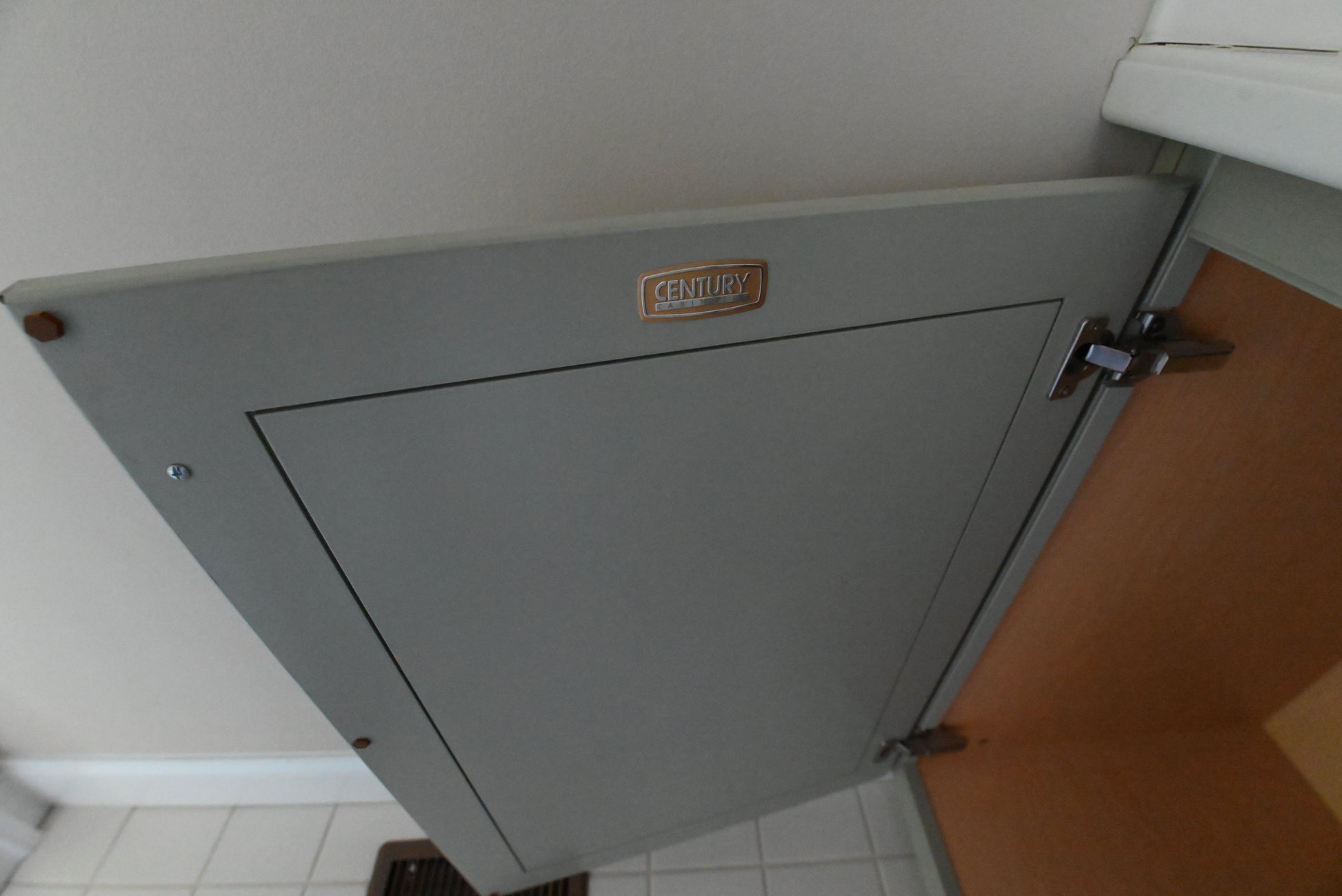 Century Cabinetry Traditional 38.5" Grey Single Vanity with Integrated Sink Top and Faucet