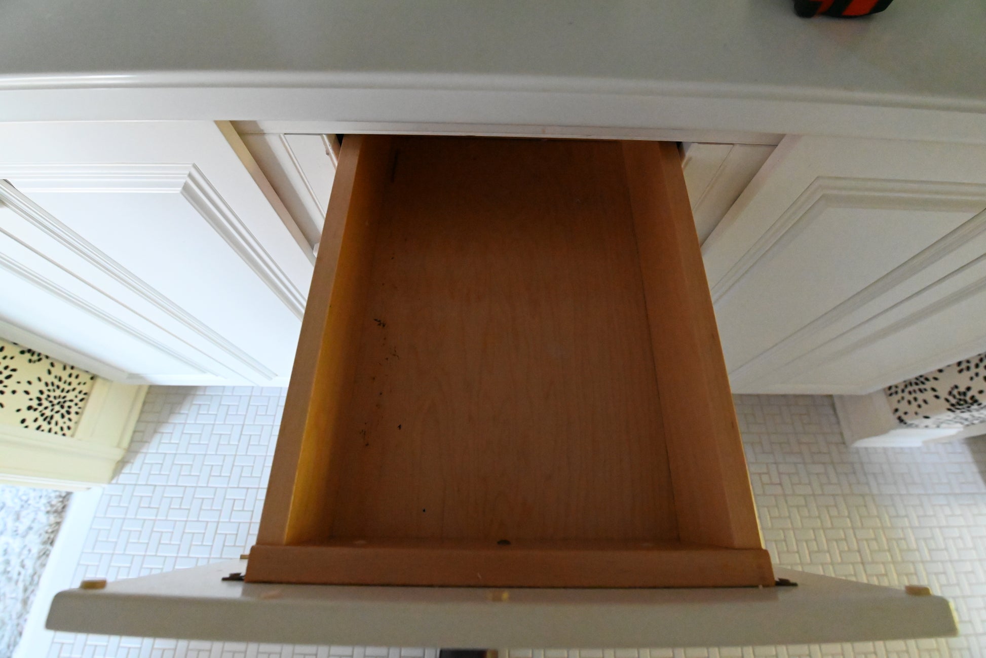 Century Cabinetry Traditional 75" White Double Bowl Vanity with Corian Top, Sinks and Faucets