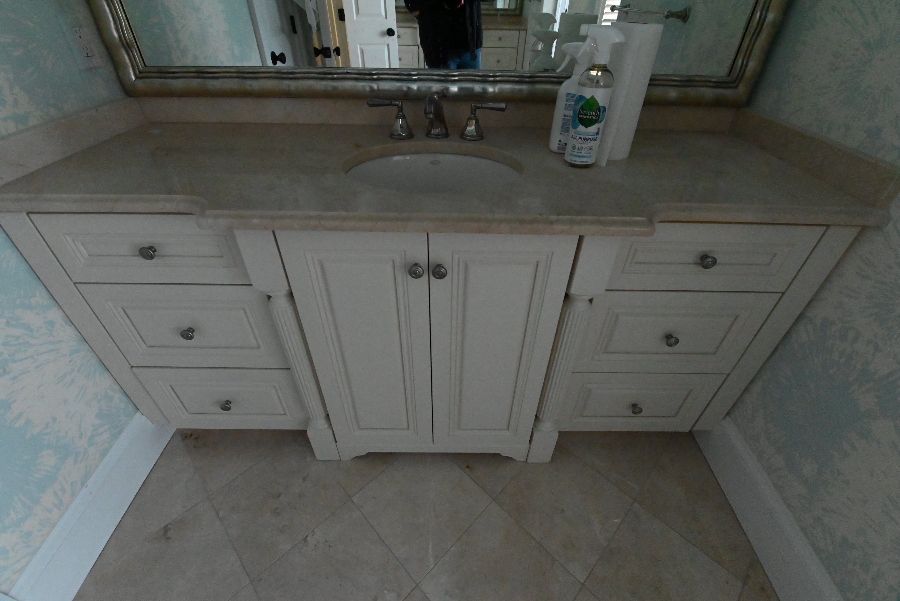Century Cabinetry Traditional 73" Single Vanity Base - No Top, No Sink, No Faucet