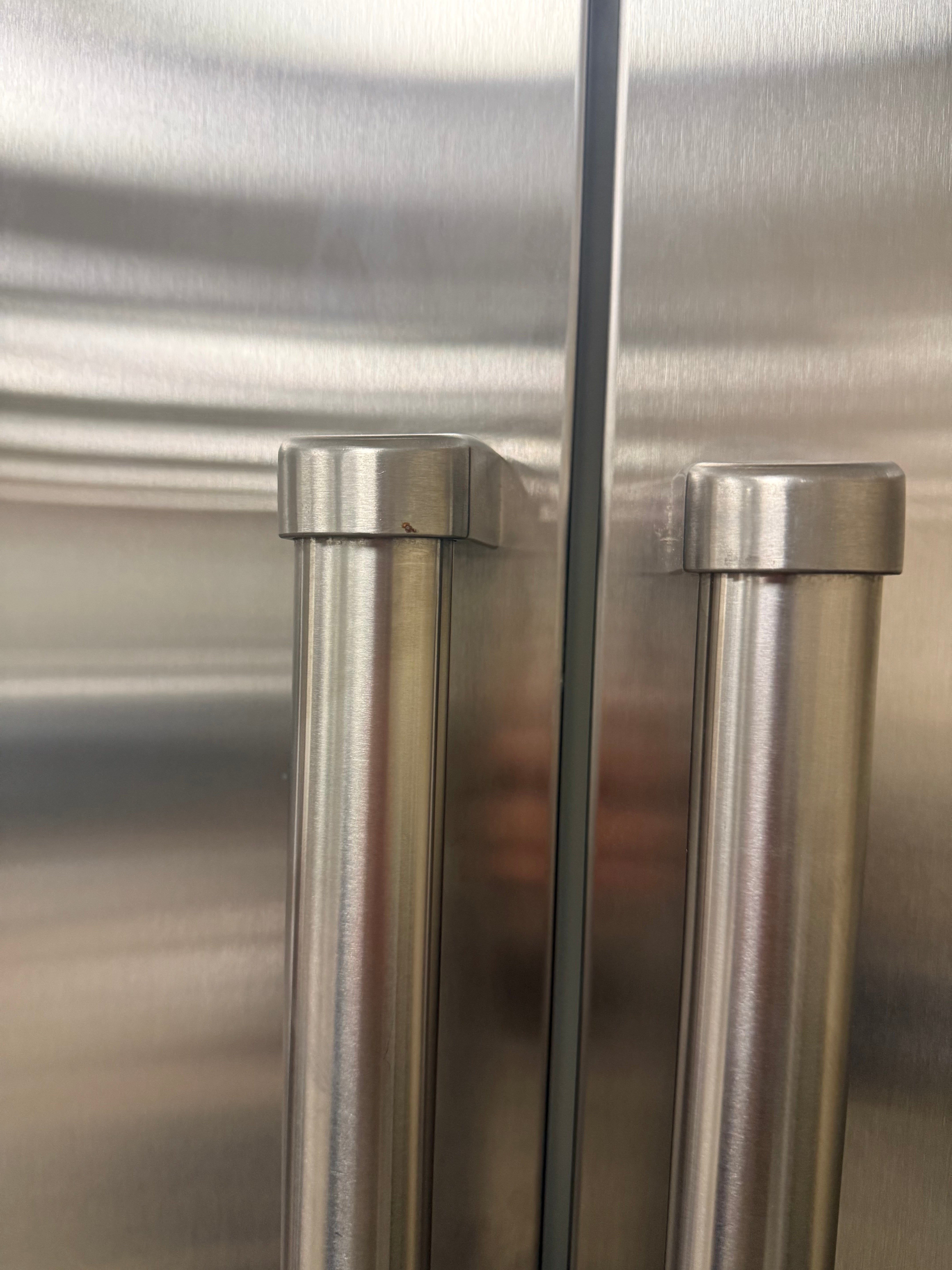 Sub-Zero BI-48S/S/PH 48" Stainless Steel Side by Side Refrigerator, Pre-Owned