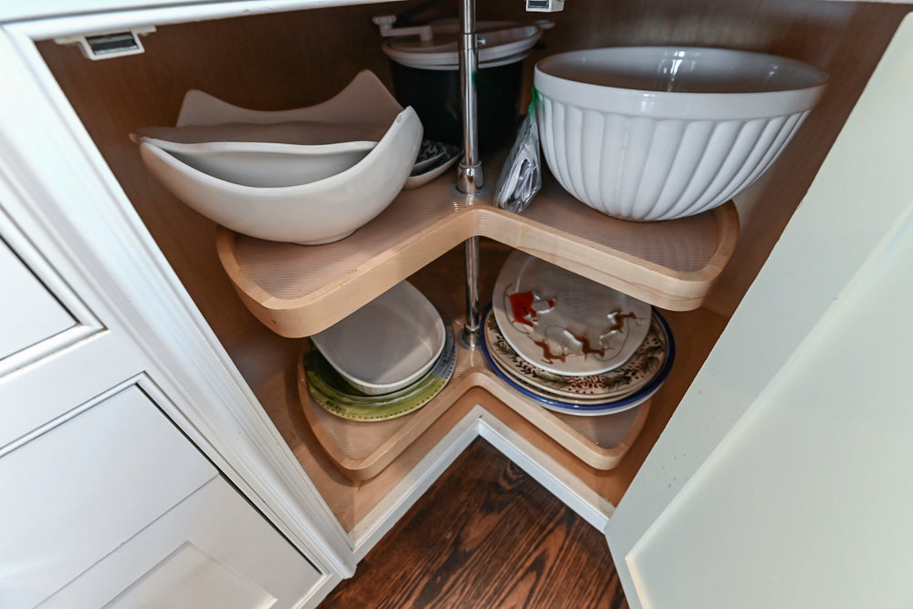 "The Clarendon" Transitional White & Grey Kitchen with Island & Miele Appliances