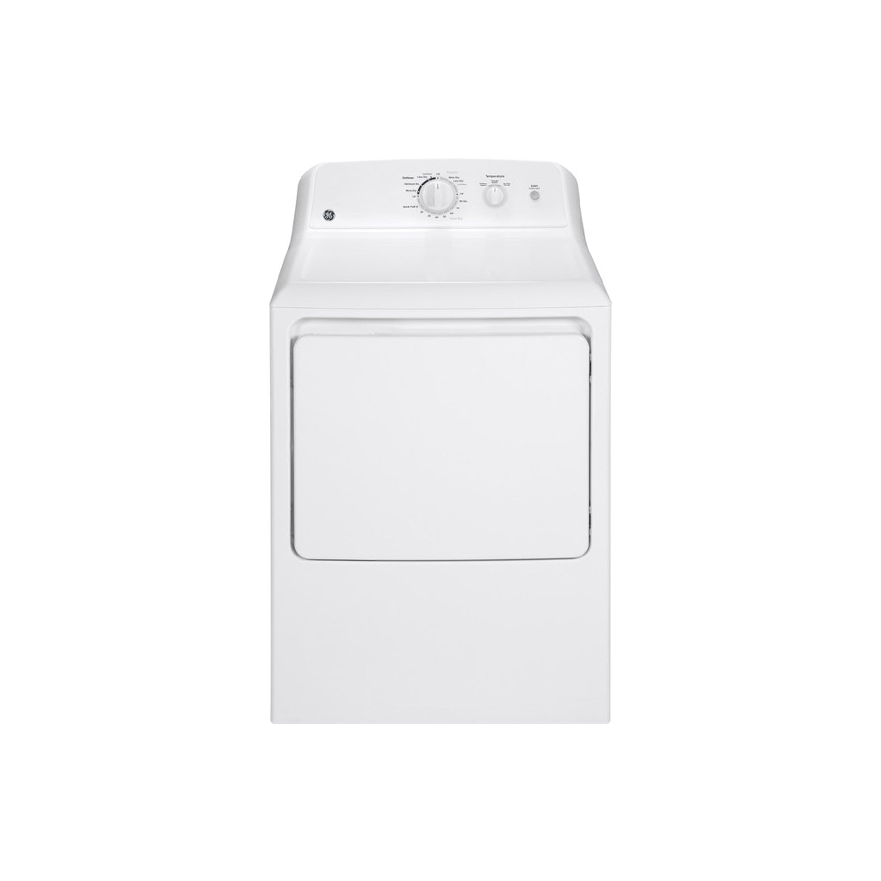 GE GTX22GASKWW 27" White Gas Dryer